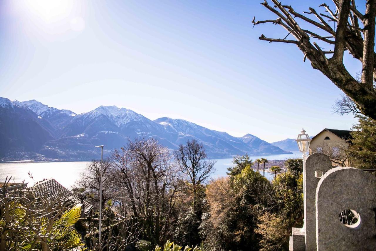 Casa Alma Villa Brione sopra Minusio Exteriör bild