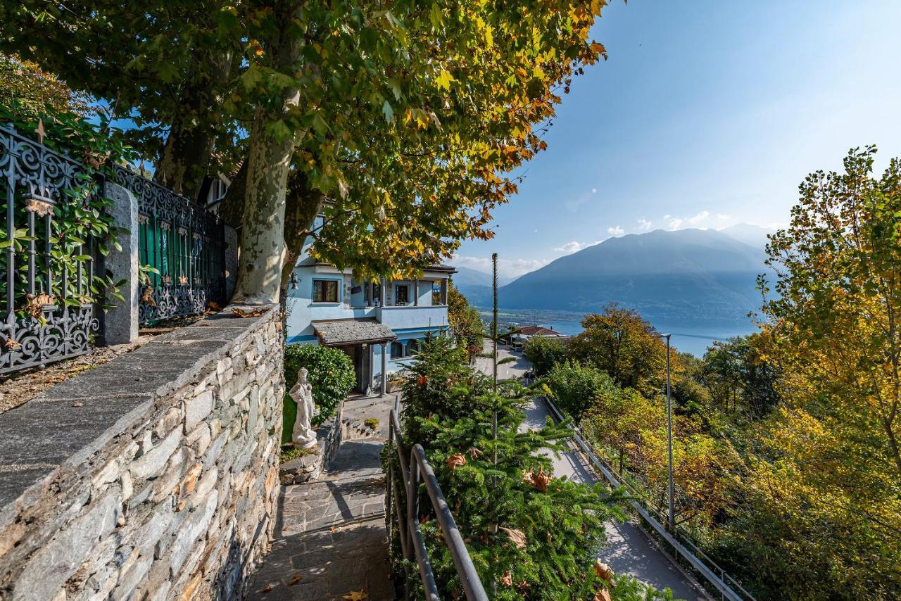 Casa Alma Villa Brione sopra Minusio Exteriör bild