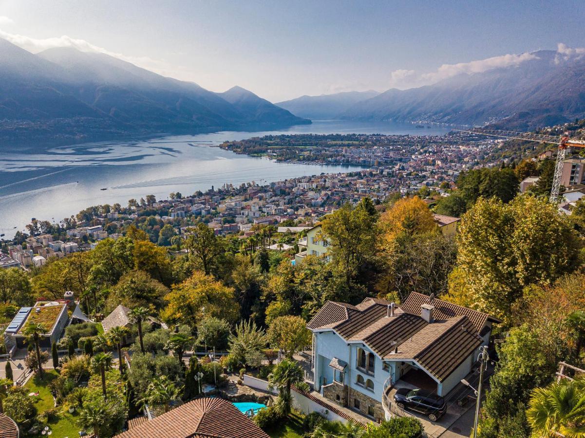 Casa Alma Villa Brione sopra Minusio Exteriör bild