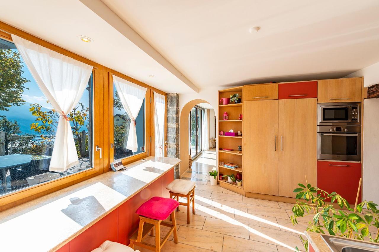 Casa Alma Villa Brione sopra Minusio Exteriör bild